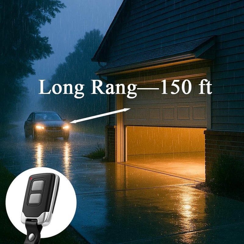 LongCtrl 3 Replacement for Genie & Overhead Door Garage Door Opener Remote G3T-R G3T-BX G3T-A,only Compatible with All Intellicode Genie Overhead Garage Openers from 1995 - Image 4